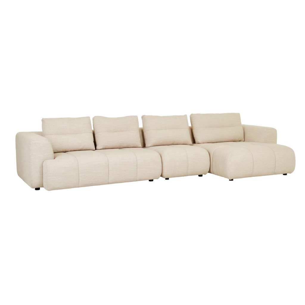 Sidney Tullio Corner Sofa - Natural Speckle