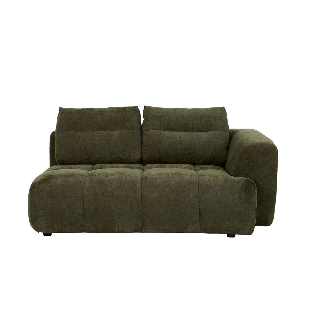[SIDNEY-TULLIO-2-SEATER-RIGHT-ARM-SOFA-POKER-MILITARY-SOF-SID-TUL2S-RIT-PMIL] Sidney Tullio 2 Seater Right Arm Sofa - Poker Military
