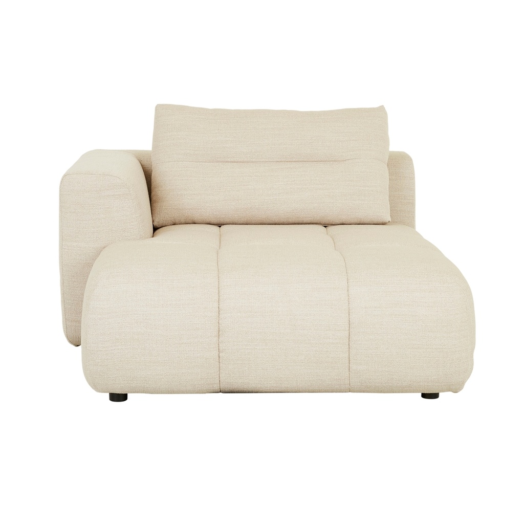 [SIDNEY-TULLIO-LEFT-CHAISE-SOFA-NATURAL-SPECKLE-SOF-SID-TUL-LFT-CHS-2-NATSP] Sidney Tullio Left Chaise Sofa - Natural Speckle