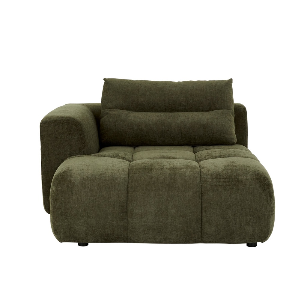 [SIDNEY-TULLIO-LEFT-CHAISE-SOFA-POKER-MILITARY-SOF-SID-TUL-LFT-CHS-PMIL] Sidney Tullio Left Chaise Sofa - Poker Military