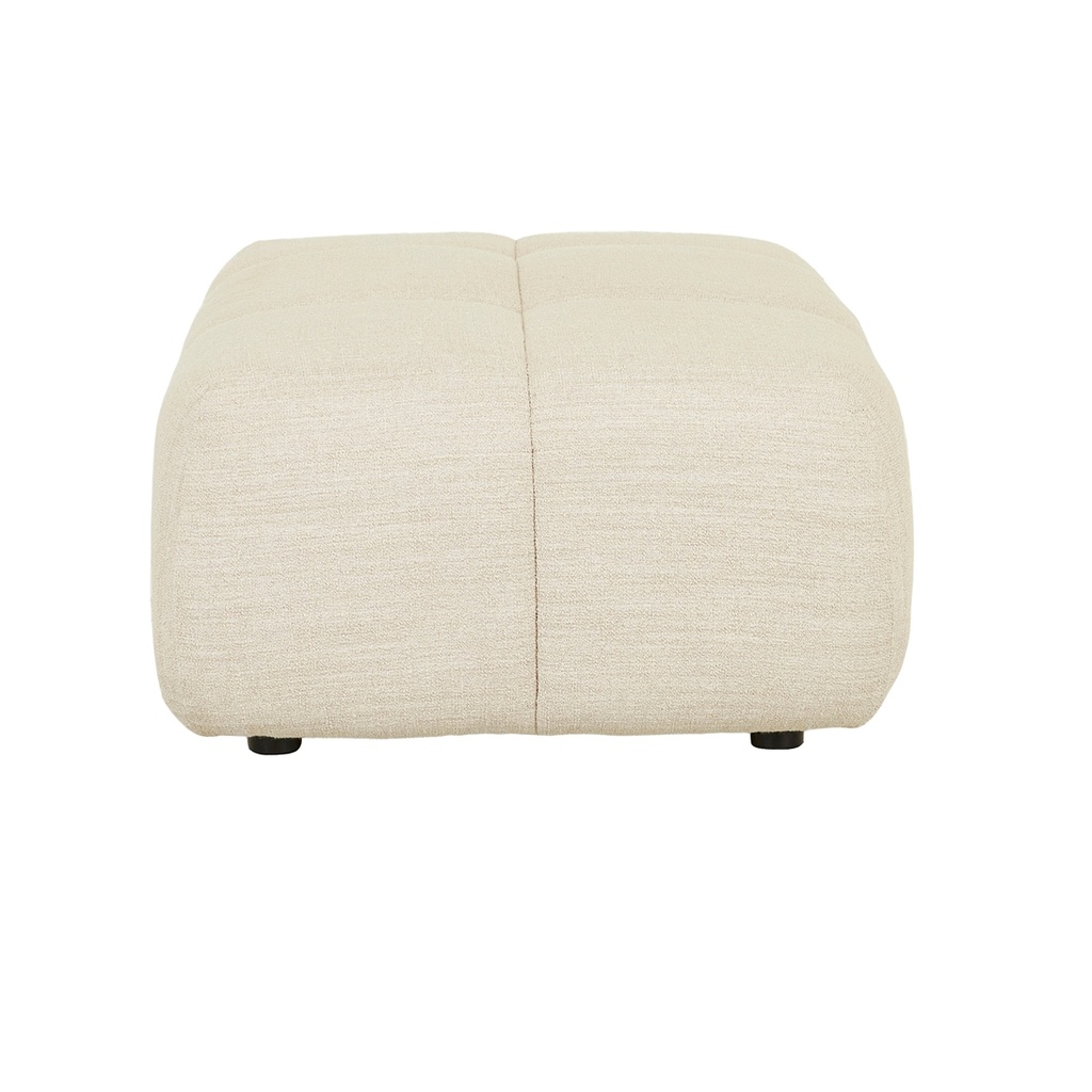 [SIDNEY-TULLIO-OTTOMAN-NATURAL-SPECKLE-SOF-SID-TUL-OTT-2-NATSP] Sidney Tullio Ottoman - Natural Speckle