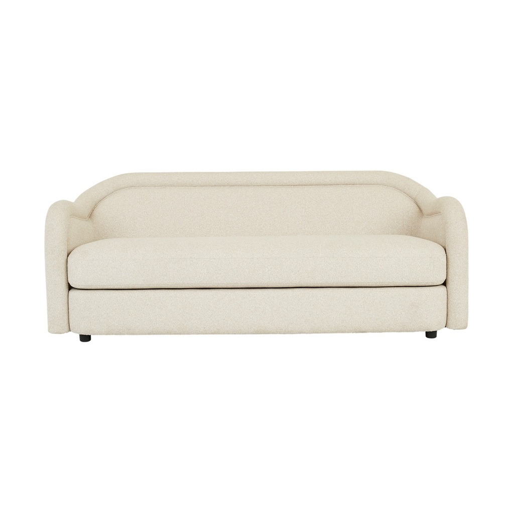 [SIDNEY-VIENNA-3-SEATER-SOFA-BRIOCHE-BOUCLE-SOF-SID-VIEN3S] Sidney Vienna 3 Seater Sofa - Brioche Boucle