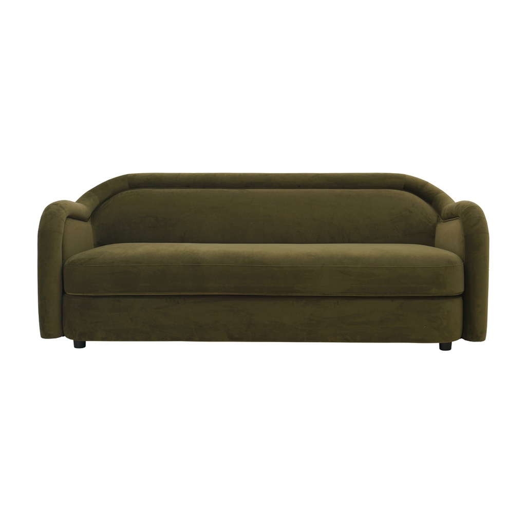 [SIDNEY-VIENNA-3-SEATER-SOFA-LODEN-SOF-SID-VIEN3S] Sidney Vienna 3 Seater Sofa - Loden