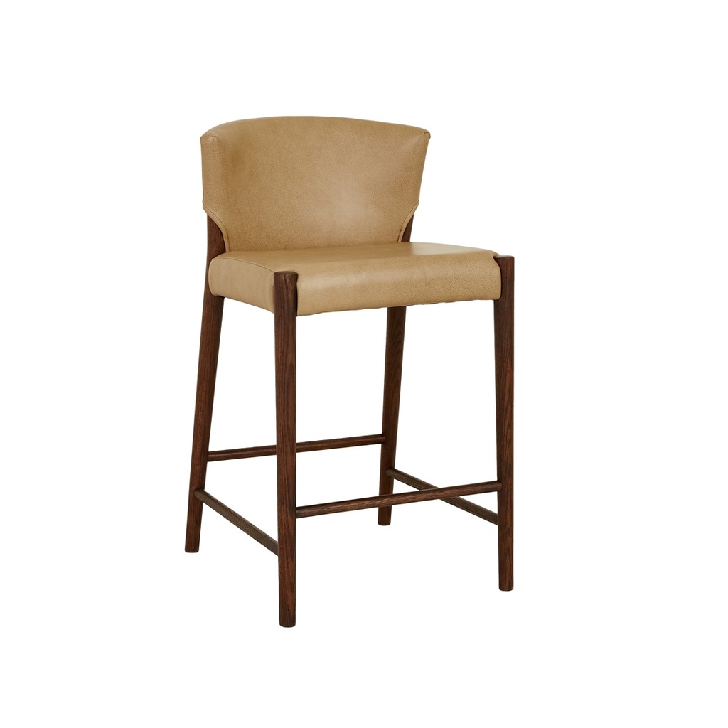 [RONDA-BARSTOOL-ARENA-LEATHER-ESPRESSO-OAK-BS-SKE-RON-UPH-X-ESPRESSO-OAK] Ronda Barstool - Arena Leather - Espresso Oak