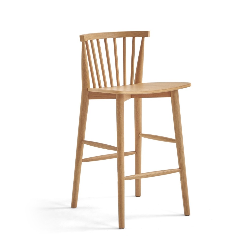 [SKETCH-REQUIN-BARSTOOL-LIGHT-OAK-BS-SKE-REQ-640] Requin Barstool - Light Oak