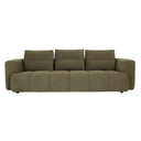 Sidney Tullio 4 Seater Sofa - Leek Green