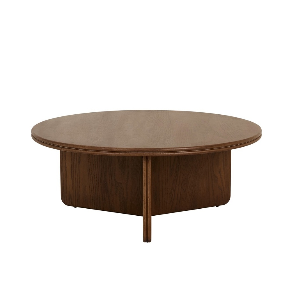 [SOLSTICE-SLICE-COFFEE-TABLE-MOCHA-OAK-CTO-SOLS-SLI] Solstice Slice Coffee Table - Mocha Oak