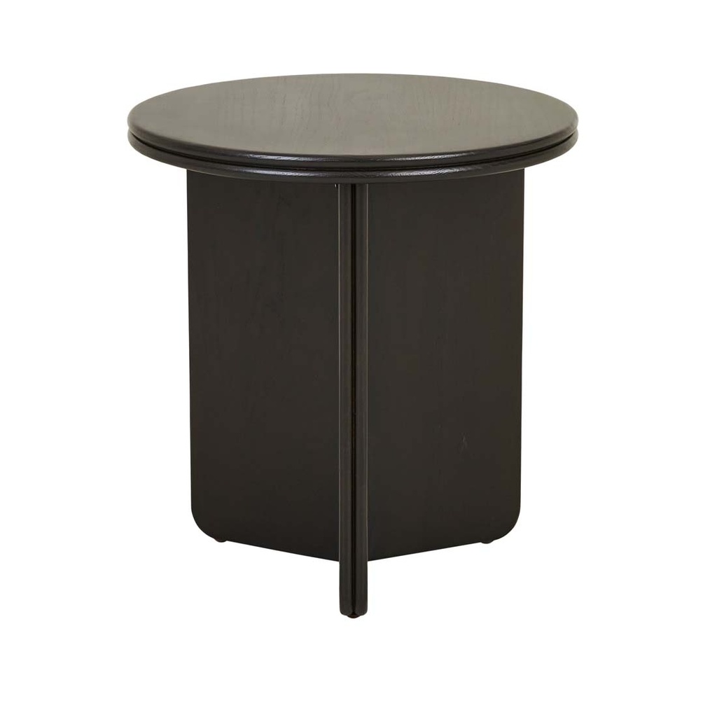 [SOLSTICE-SLICE-SIDE-TABLE-BLACK-OAK-LTO-SOLS-SLI] Solstice Slice Side Table - Black Oak