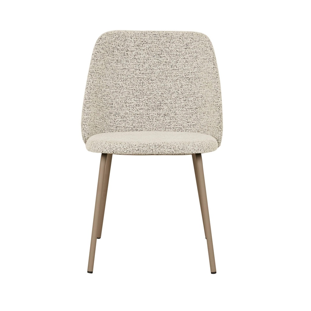 [SOPHIA-DINING-CHAIR-ORE-SPECKLE-MATT-LATTE-CH-SOPH-MATT-LATTE] Sophia Dining Chair - Ore Speckle - Matt Latte
