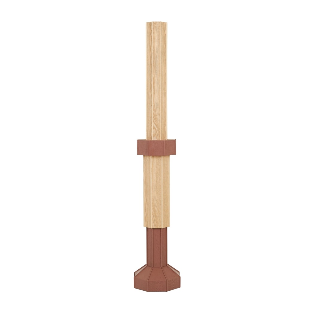 [TALIS-FLOOR-SCULPTURE-BRICK-NATURAL-ASH-DEC-TALI-FLR-SCUL-X-NATURAL-ASH] Talis Floor Sculpture - Brick - Natural Ash