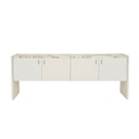 Pearce Marble Buffet - Matt Ocean Marble - Bone