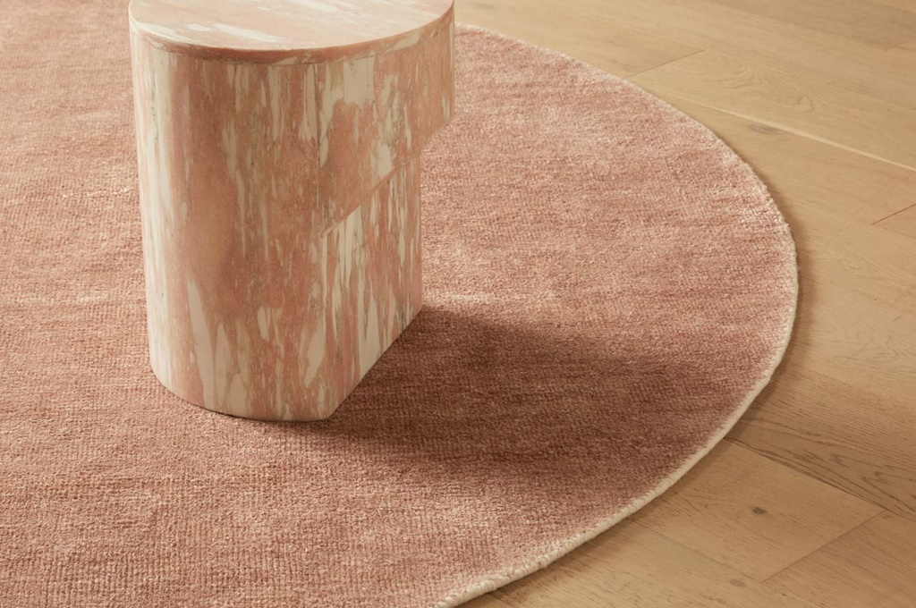 [TEPIH-NEPTUNE-ROUND-RUGS-DUSTY-ROSE-RUG-TEP-NEPT-RD-X] Tepih Neptune Round Rug - Dusty Rose