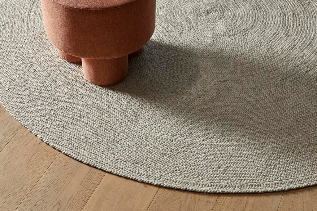 [TEPIH-ROUND-RUGS-IVORY-RUG-TEP-RD-X] Tepih Round Rugs - Ivory