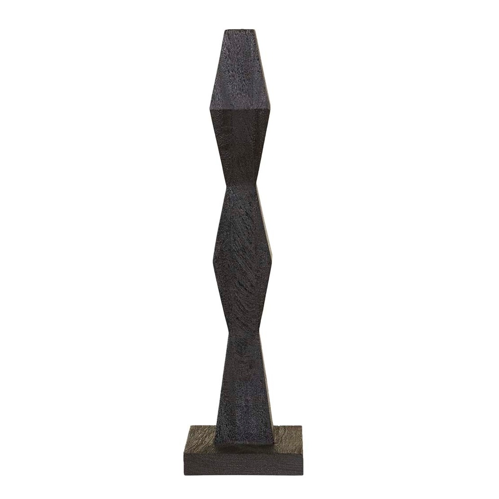 [THERON-BALANCE-SCULPTURE-SANDBLASTED-BLACK-DEC-THER-BAL-SCUL-X] Theron Balance Sculpture - Sandblasted Black