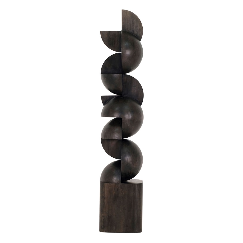 [THERON-CURVE-FLOOR-SCULPTURE-EBONY-DEC-THER-CRV-FLR-SCUL] Theron Curve Floor Sculpture - Ebony