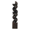 Theron Curve Floor Sculpture - Ebony