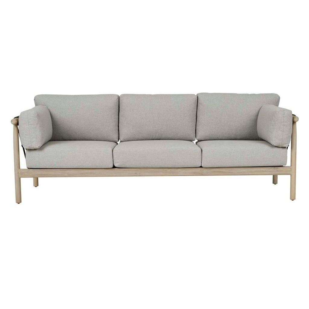 [TIDE-DRIFT-3-SEATER-SOFA-SEAWEED-AGED-TEAK-SOF-TIDE-DRF-3S-AGED-TEAK] Tide Drift 3 Seater Sofa - SEAWEED - Aged Teak