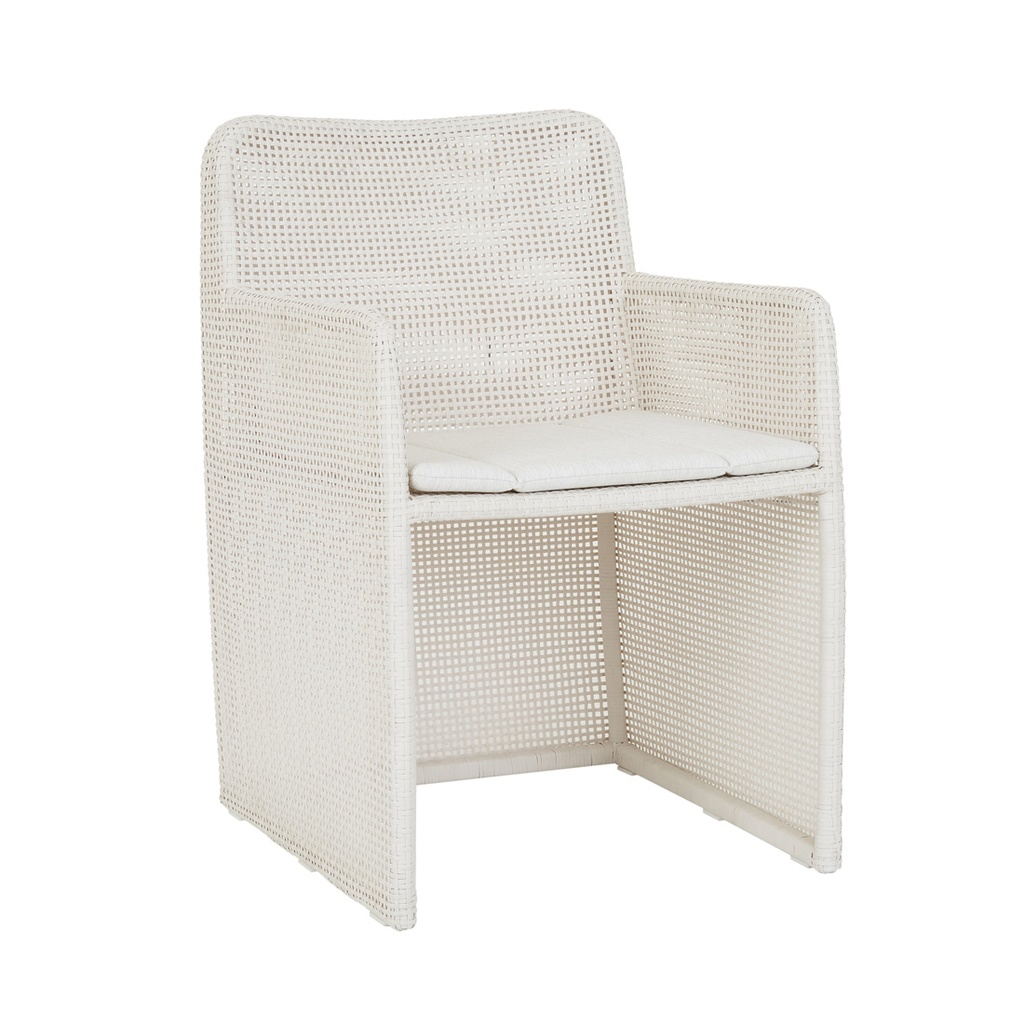 [TIDE-ISLE-DINING-ARMCHAIR-CHALK-CH-TIDE-ISLE-ARM] Tide Isle Dining Armchair - Chalk