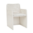 Tide Isle Dining Armchair - Chalk