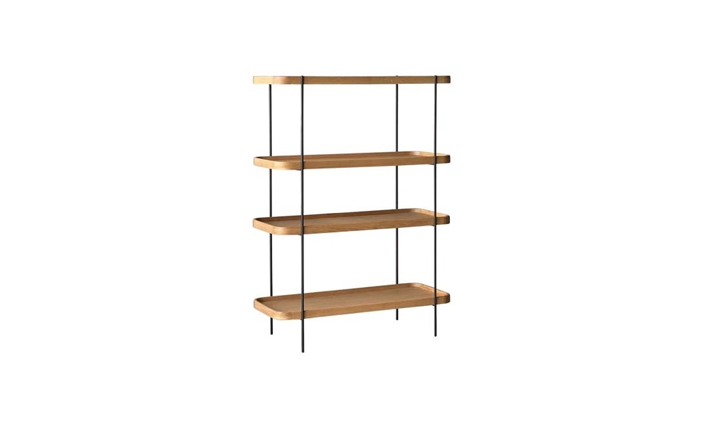 [SKETCH-HUMLA-SHELF-LIGHT-OAK-SHELF-SKE-HUMLA] Tolv Humla Shelf - Light Oak