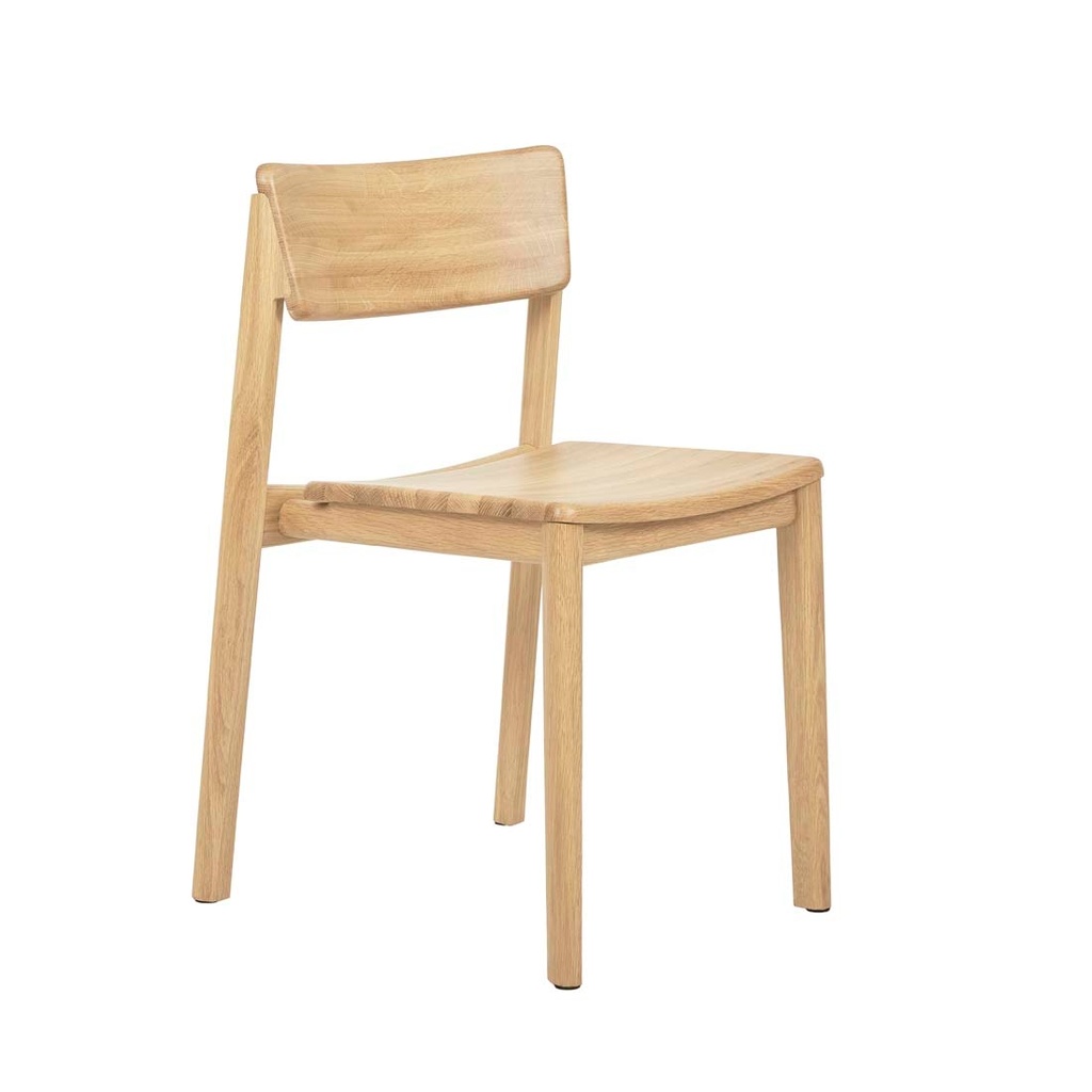 [SKETCH-POISE-DINING-CHAIR-LIGHT-OAK-CH-SKE-POI] Tolv Poise Dining Chair - Light Oak