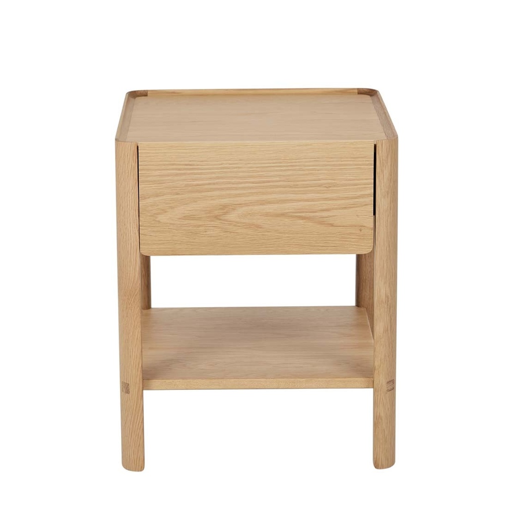 [SKETCH-TYE-BEDSIDE-LIGHT-OAK-SIDE-SKE-TYE] Tolv Tye Bedside - Light Oak