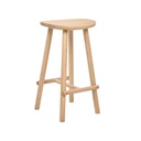 Tolv Figura Barstool - Light Oak