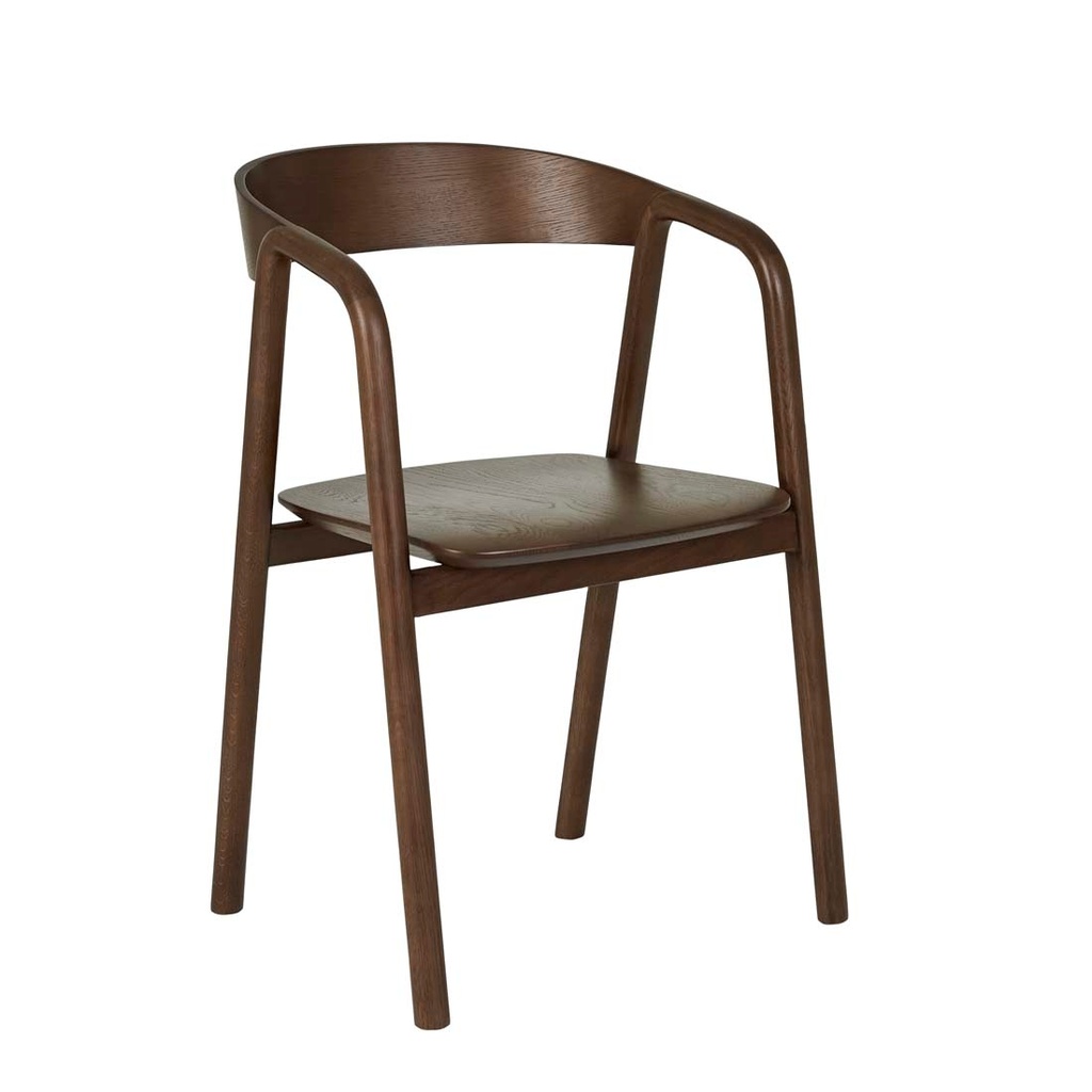 [TOLV-INLAY-DINING-ARM-CHAIR-WALNUT-CH-TOLV-INLAY-ARM] Tolv Inlay Dining Armchair - Walnut