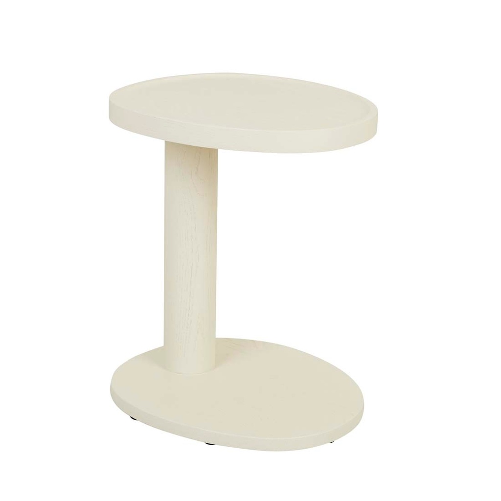 [TOLV-ISLET-SIDE-TABLE-BONE-LT-TOLV-ISLET] Tolv Islet Side Table - Bone