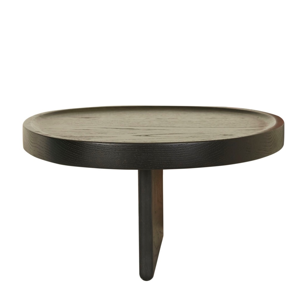 [TOLV-ISLET-TRAY-TABLE-BLACK-ONYX-DEC-TOLV-ISLET-TRAY] Tolv Islet Tray Table - Black Onyx