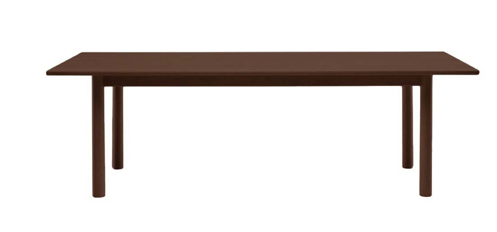 [TOLV-ITAMAE-DINING-TABLE-SMOKED-OAK-DT-TOLV-ITAM2-X] Tolv Itamae Dining Table - Smoked Oak