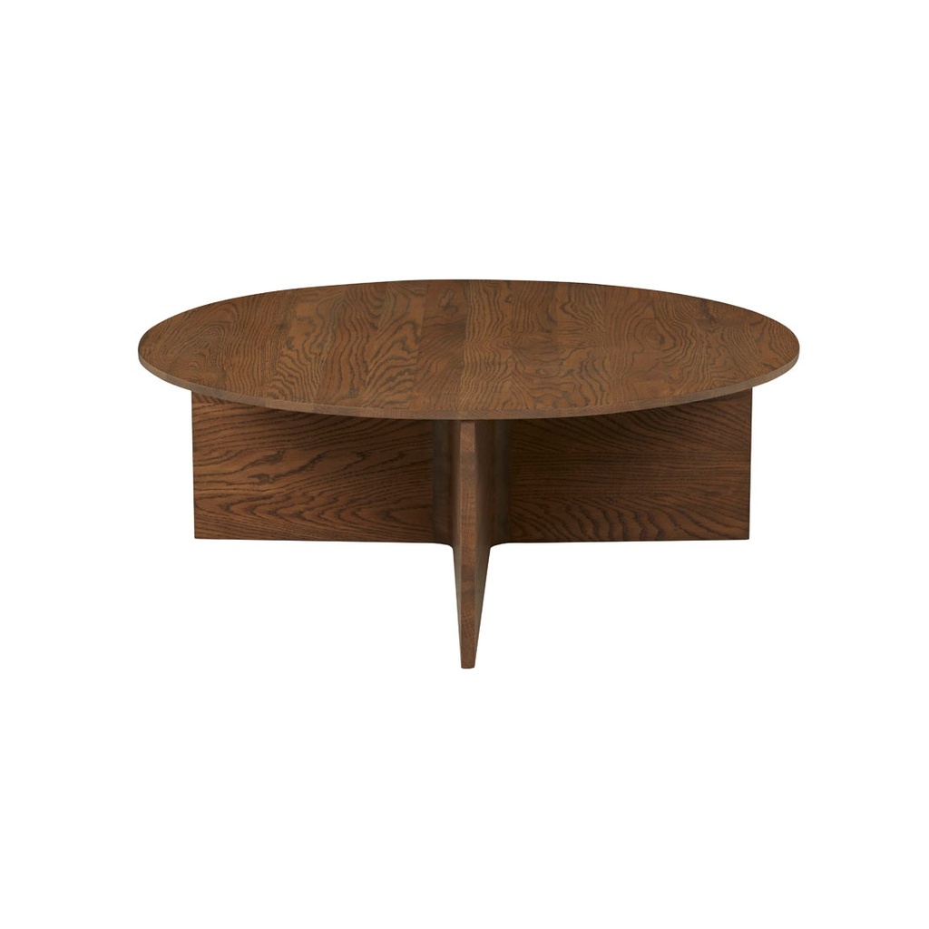 [TOLV-JAUNT-COFFEE-TABLE-LATTE-OAK-CTO-SKE-JNT] Tolv Jaunt Coffee Table - Latte Oak