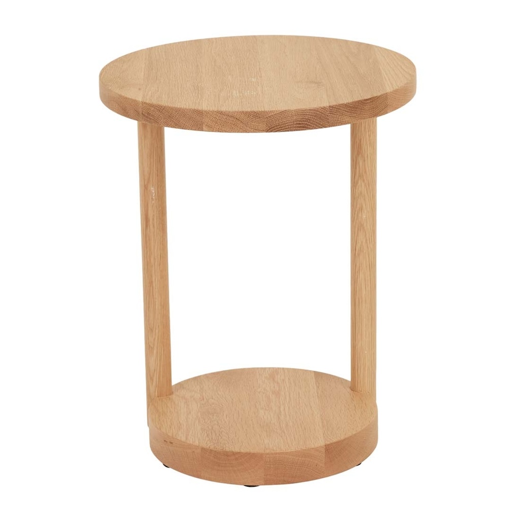 [TOLV-LAYER-SIDE-TABLE-LIGHT-OAK-LT-TOLV-LAY] Tolv Layer Side Table - Light Oak