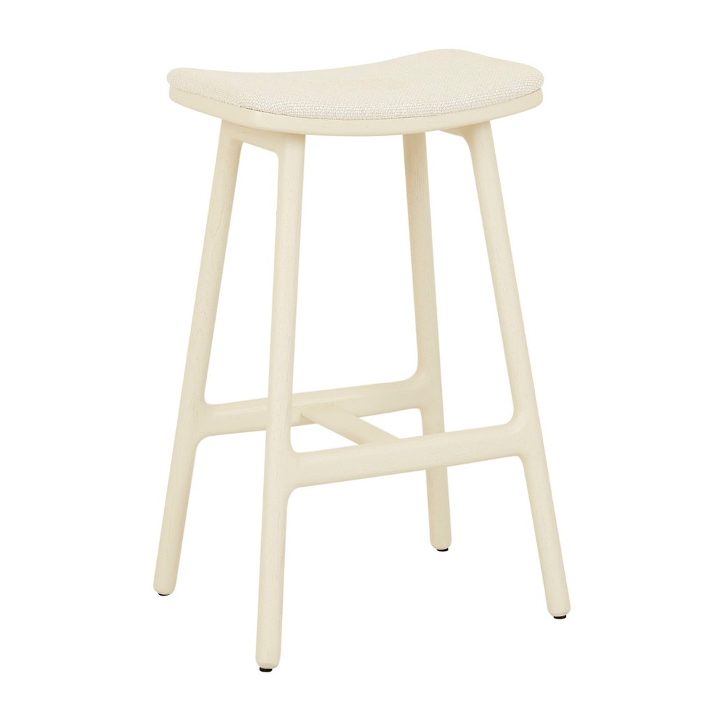 [TOLV-ODD-UPHOLSTERED-BARSTOOL-CHALK-BONE-BS-SKE-ODD-UPH-X-BONE] Tolv Odd Upholstered Barstool - Chalk - Bone