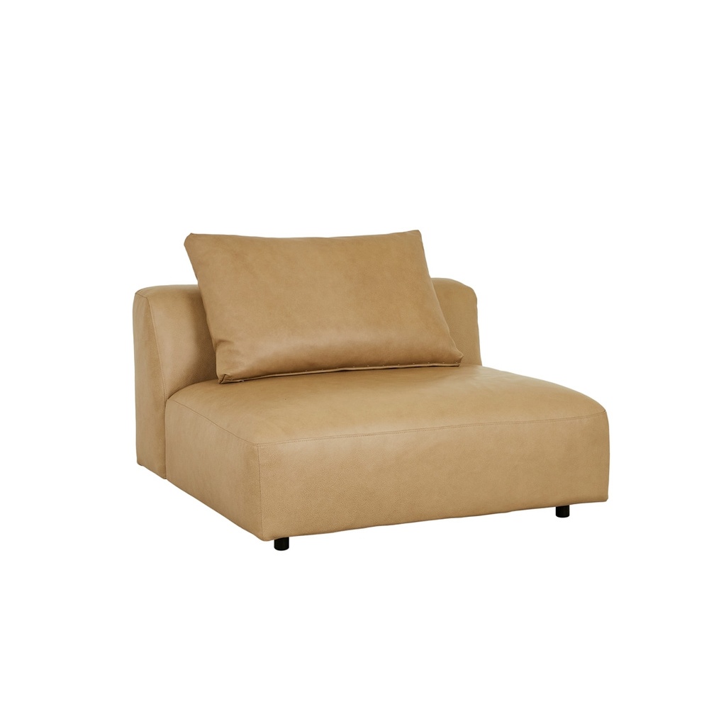 [TOLV-PEAL-CENTRE-SOFA-WITH-FIXED-COVERS-ARENA-LEATHER-SOF-TOLV-PEAL1S-CTR-FX-ARELTH] Tolv Peal Centre Sofa with Fixed Covers - Arena Leather
