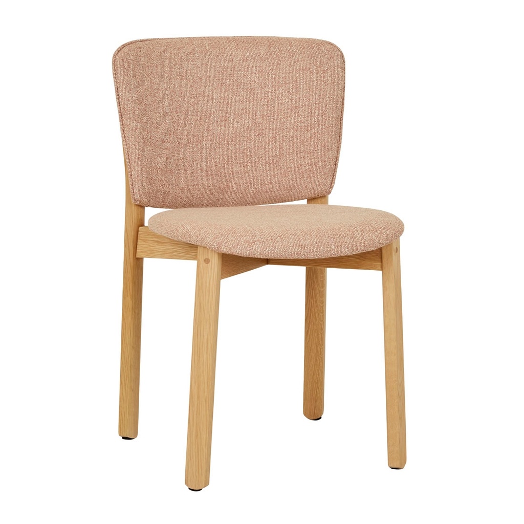 [TOLV-PINTA-DINING-CHAIR-WOVEN-RED-CLAY-LIGHT-OAK-CH-SKE-PIN-UPH-LIGHT-OAK] Tolv Pinta Dining Chair - Woven Red Clay - Light Oak