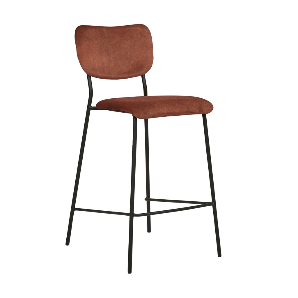 [TOMMY-BARSTOOL-VINTAGE-TAN-PU-BS-TOMMY] Tommy Barstool - VINTAGE TAN PU
