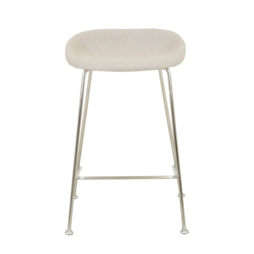 [TURNER-BARSTOOL-FEATHER-SPECKLE-CHROME-BS-TURN-X-CHROME] Turner Barstool - Feather Speckle - Chrome