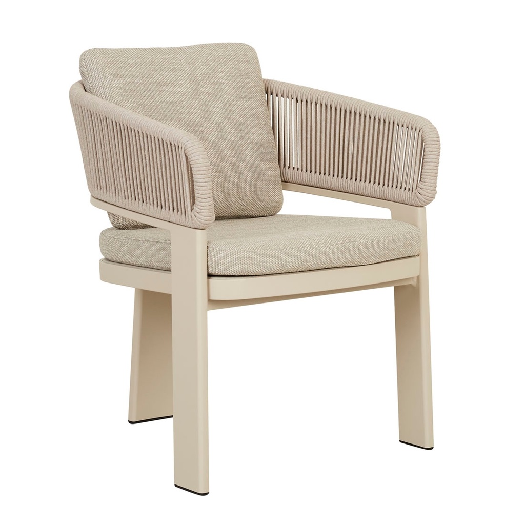 [VALENCIA-ROPE-DINING-ARMCHAIR-NATURAL-SAND-CH-VALE-ROPE-ARM-SAND] Valencia Rope Dining Armchair - Natural - Sand
