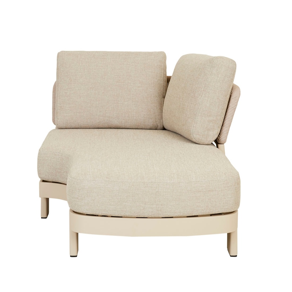 [VALENCIA-ROPE-RIGHT-CHAISE-SOFA-NATURAL-SAND-SOF-VALE-ROPE-RIT-CHS-SAND-NAT] Valencia Rope Right Chaise Sofa - Natural