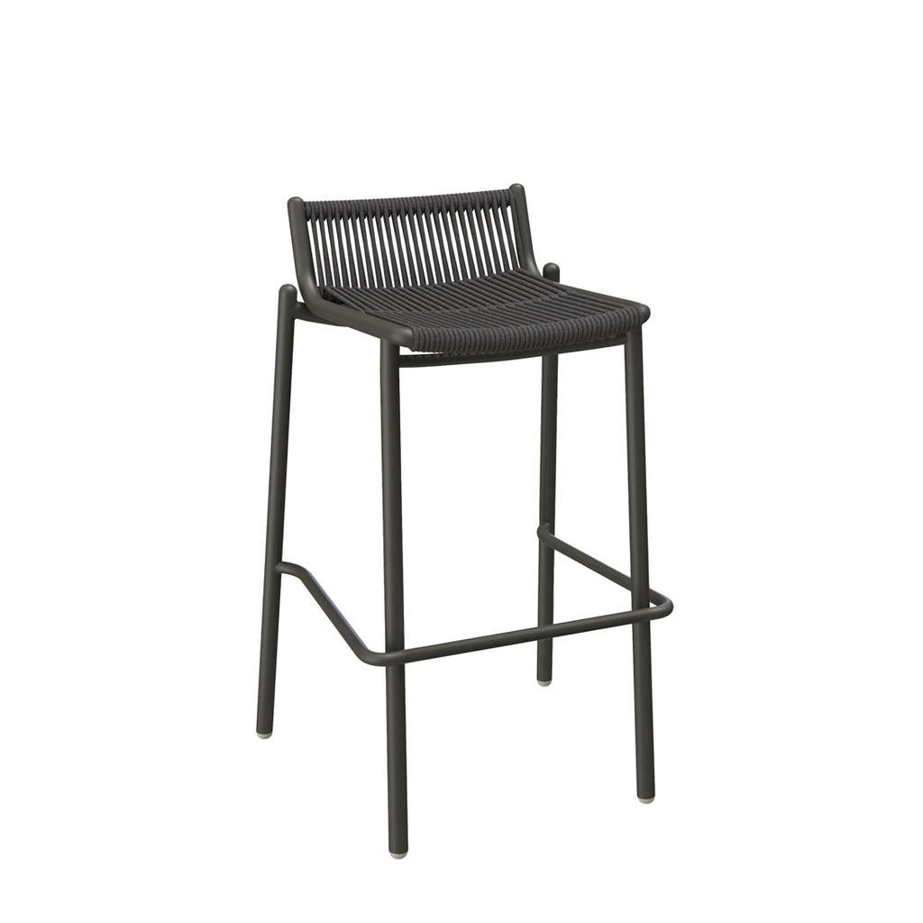 [VALENCIA-STRING-BARSTOOL-CARBON-GREY-BS-VALE-STRNG] Valencia String Barstool - Carbon Grey