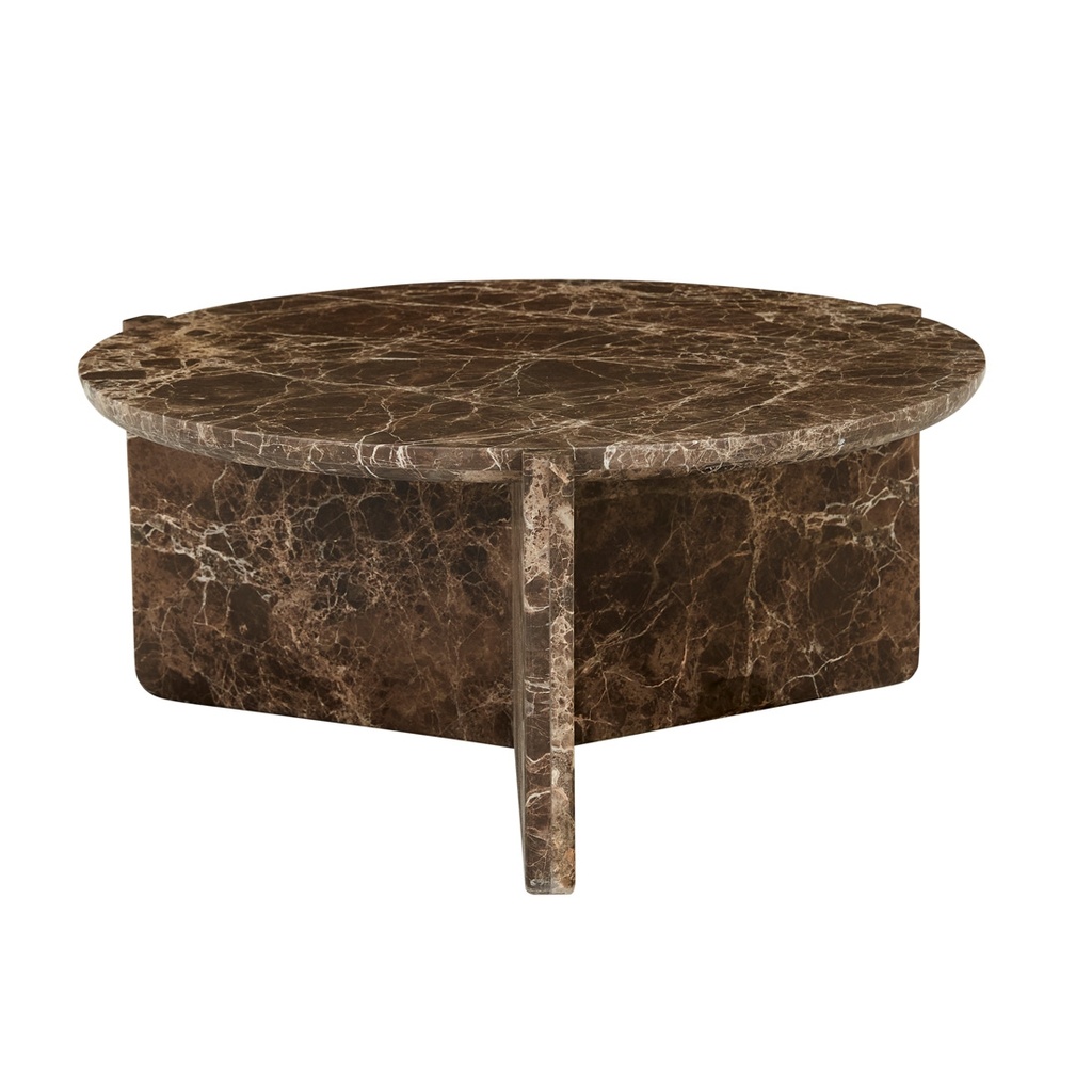 [VENUS-REVOLVE-COFFEE-TABLE-EMPERADOR-MARBLE-CTO-VENUS-REV-X] Venus Revolve Coffee Table - Emperador Marble