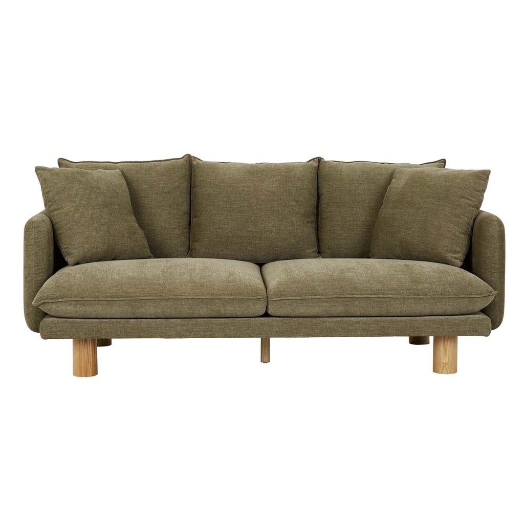 [VITTORIA-ELIO-3-SEATER-SOFA-COPELAND-OLIVE-SOF-VIT-ELIO3S] Vittoria Elliot 3 Seater Sofa - Copeland Olive