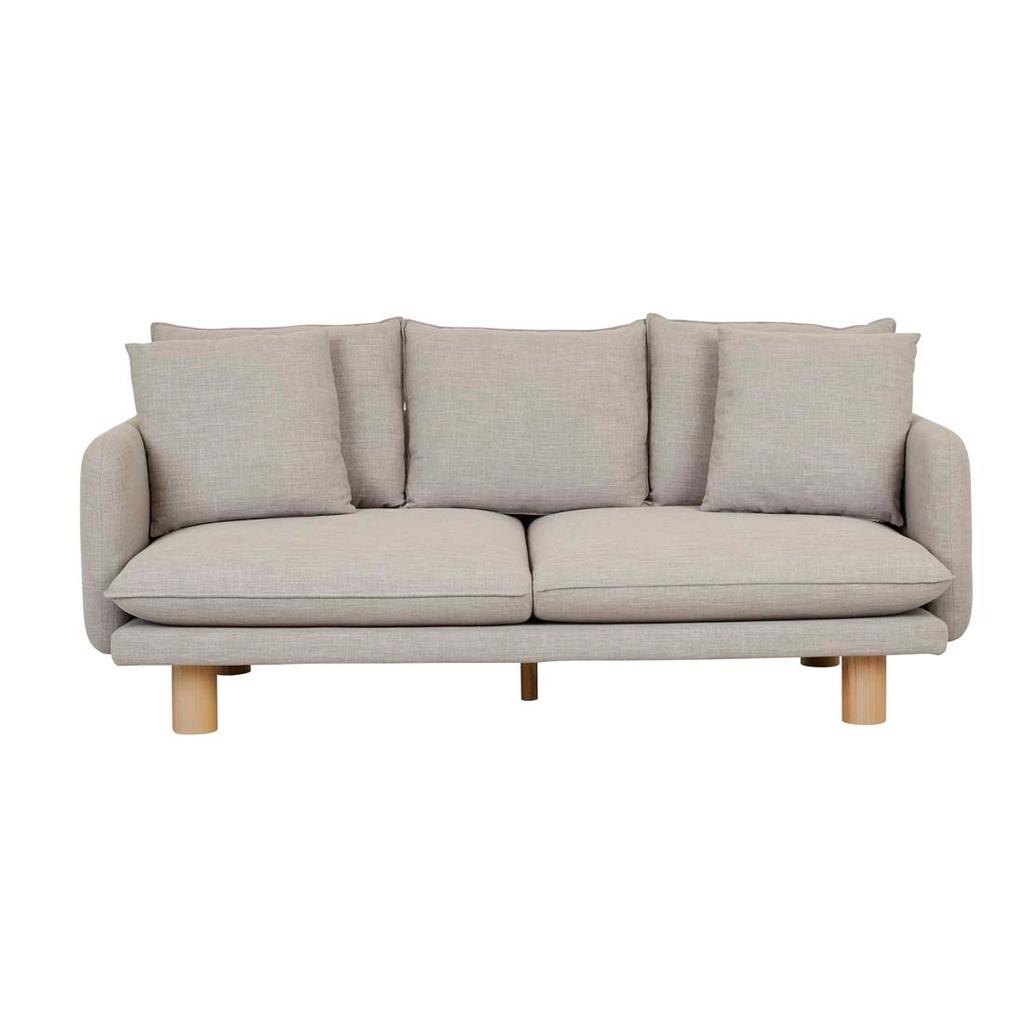 [VITTORIA-ELLIOT-3-SEATER-SOFA-EAMES-STEEL-NATURAL-ASH-SOF-VIT-ELIO3S-NATURAL-ASH] Vittoria Elliot 3 Seater Sofa - Eames Steel - Natural Ash
