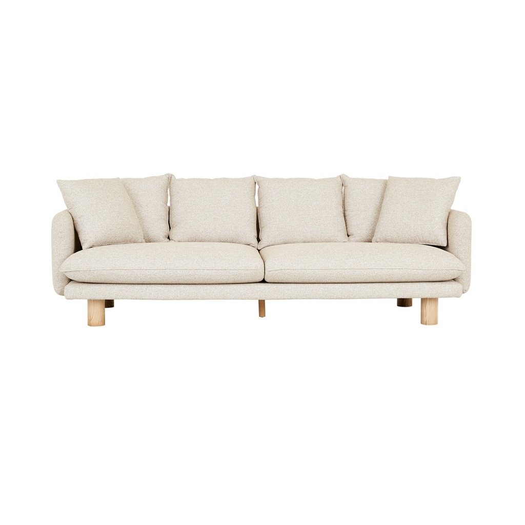 [VITTORIA-ELLIOT-4-SEATER-SOFA-STAUNCH-ALMOND-NATURAL-ASH-SOF-VIT-ELIO4S-NATURAL-ASH] Vittoria Elliot 4 Seater Sofa - Staunch Almond - Natural Ash