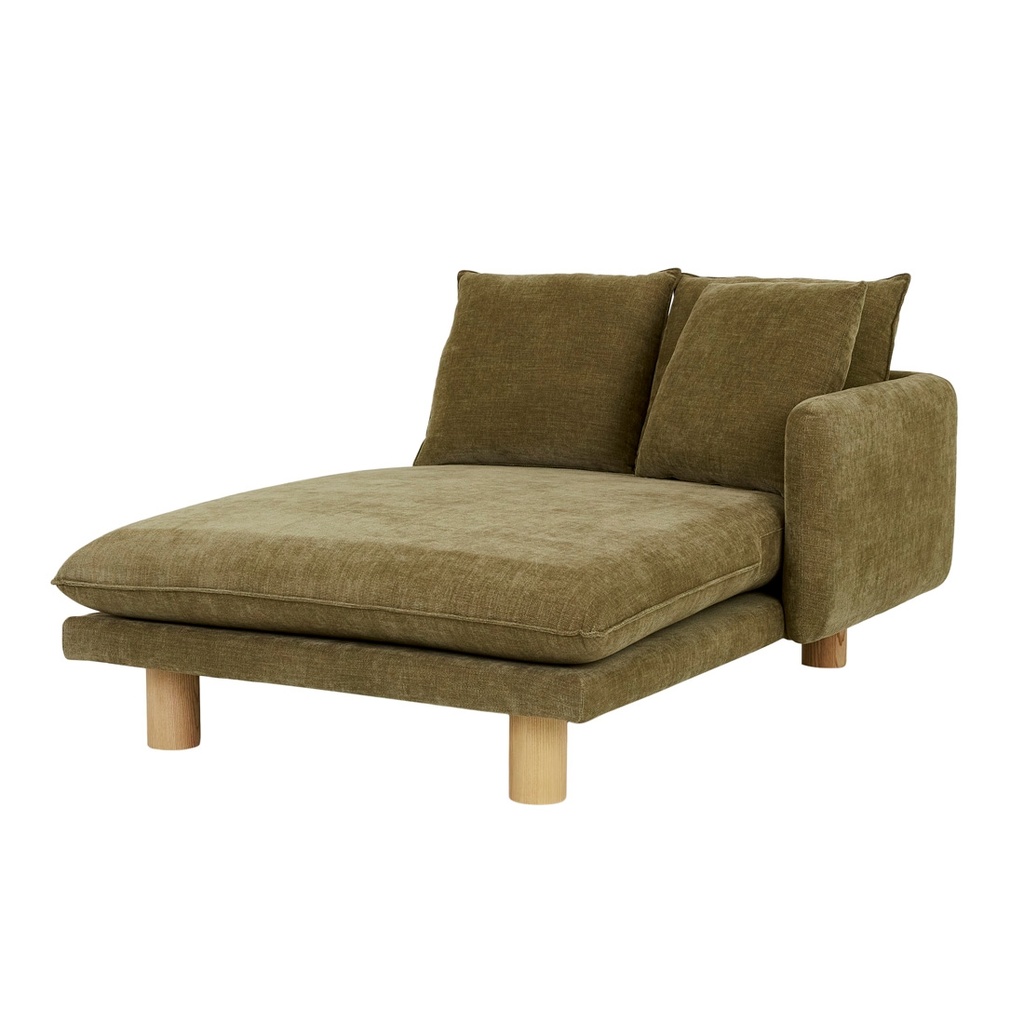[VITTORIA-ELLIOT-RIGHT-CHAISE-COPELAND-OLIVE-NATURAL-ASH-SOF-VIT-ELIO-RIT-CHS-CPLOL-NA] Vittoria Elliot Right Chaise - Copeland Olive