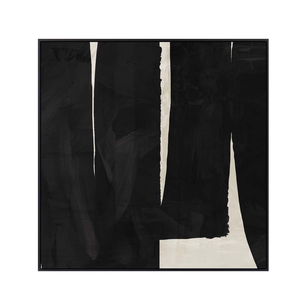 [INKSCAPE-HAND-PAINTED-WALL-ART-BLACK-DEC-WALL-INK-X] Inkscape Hand-Painted Wall Art - Black