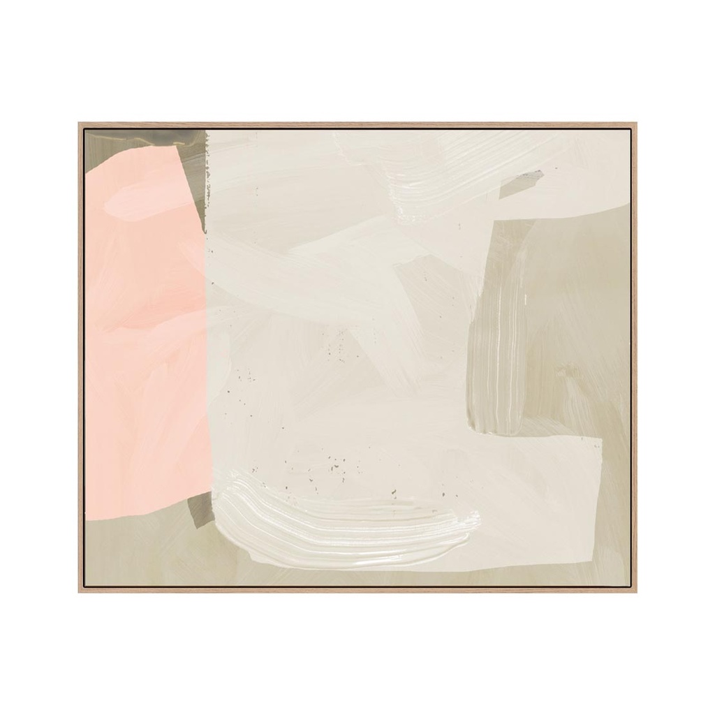 [URBAN-DAWN-HAND-PAINTED-WALL-ART-CORAL-DEC-WALL-URB-DWN-X] Urban Dawn Hand-Painted Wall Art - Coral