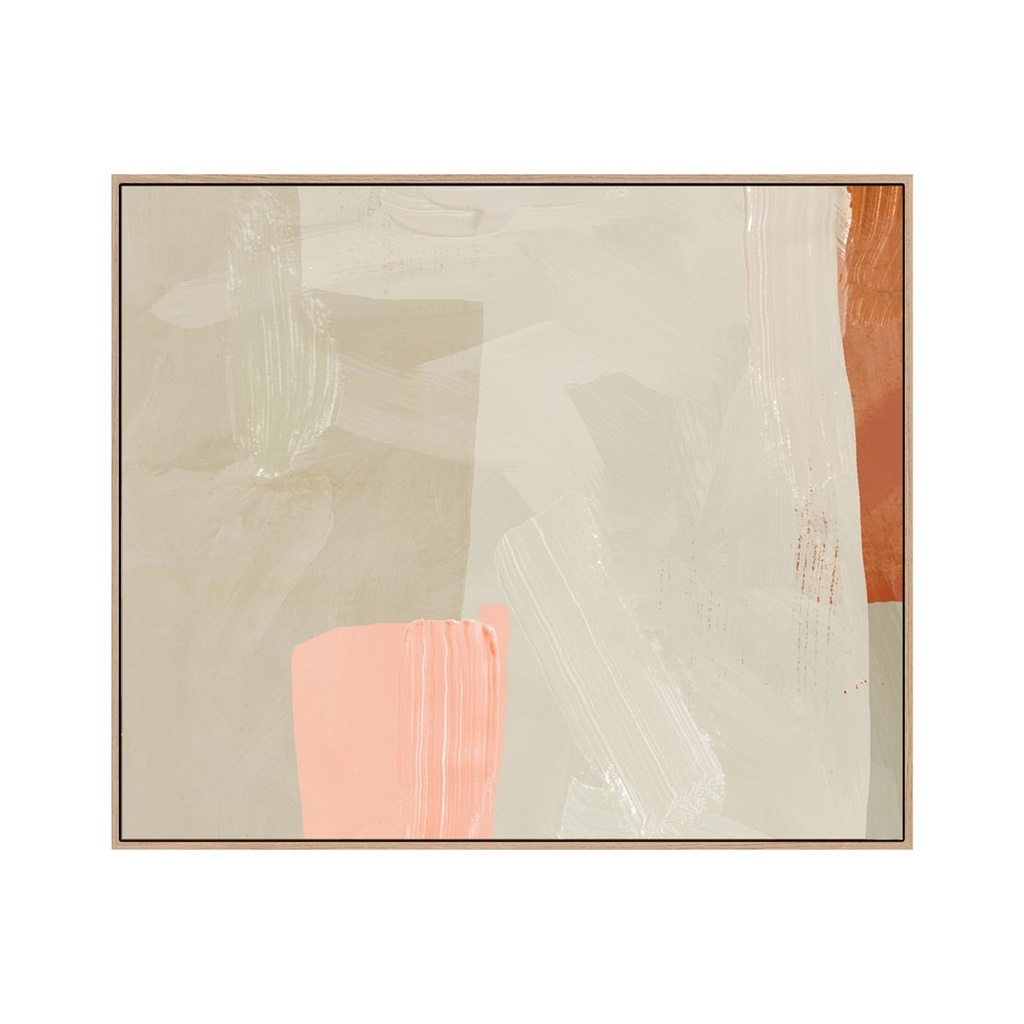 [URBAN-GOLD-HAND-PAINTED-WALL-ART-CORAL-DEC-WALL-URB-GLD-X] Urban Gold Hand-Painted Wall Art - Coral