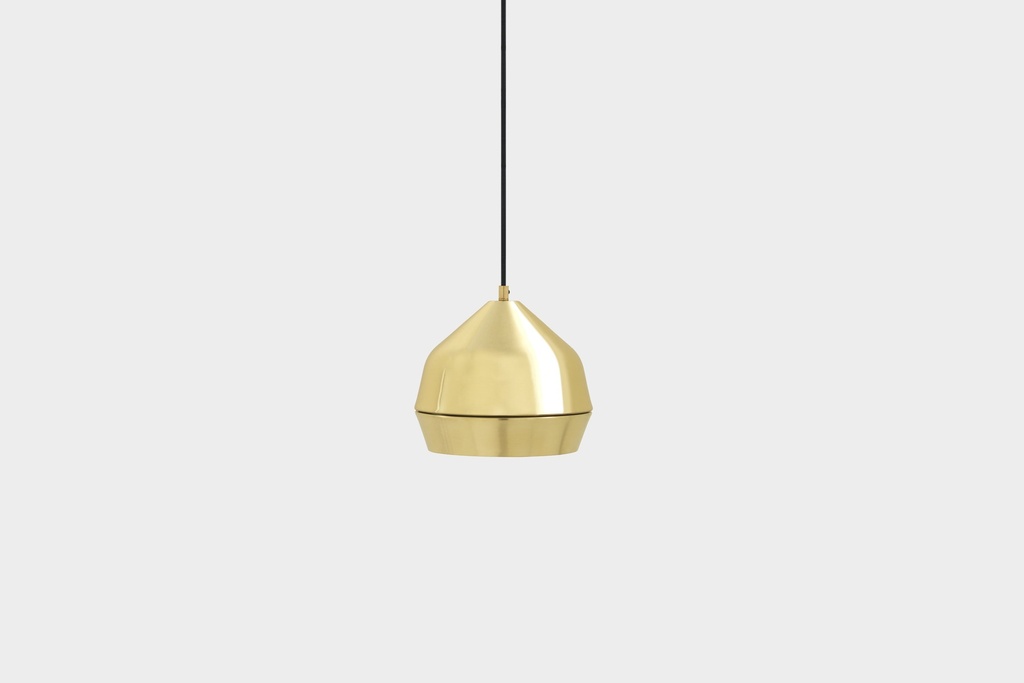 [BB22-BR] Berber Spun Pendant Brass